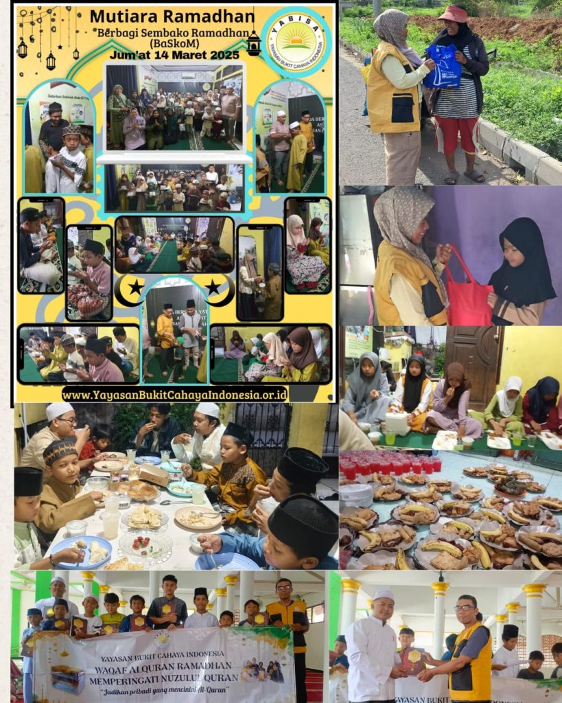 JUM’AT BERKAH, MUTIARA RAMADHAN YABISA DAN WAKAF AL-QURAN